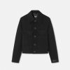 Vestes Et Manteaux | Versace Veste Blouson En Serge De Laine