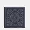 Accessoires Textiles | Versace Grand Foulard En Soie Barocco 90 Cm