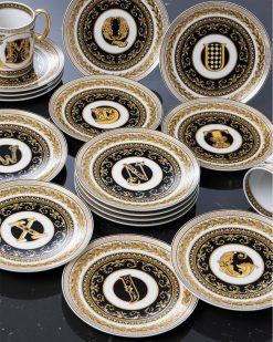 Assiettes | Versace Assiette J Virtus Alphabet 17 Cm