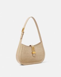 Greca Goddess | Versace Sac Hobo Effet Croco Greca Goddess