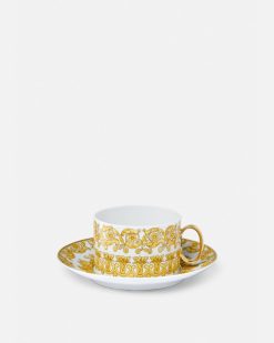 Cafe Et The | Versace Tasse A The Et Soucoupe Medusa Rhapsody