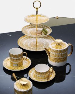 Cafe Et The | Versace Tasse A The Et Soucoupe Medusa Rhapsody