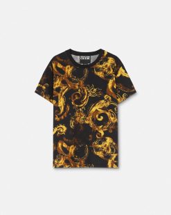 Vetements | Versace T-Shirt Watercolour Couture