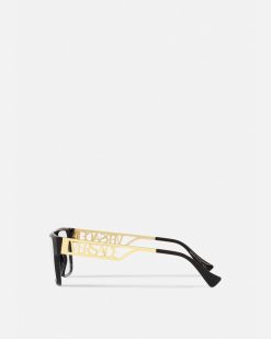 Montures Lunettes De Vue | Versace Lunettes 90S Vintage Logo