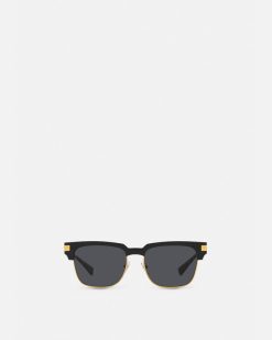 Lunettes De Soleil | Versace Lunettes De Soleil A Motif Greca