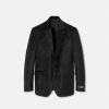 Blazers Et Costumes | Versace Blazer A Boutonnage Droit En Velours Devore