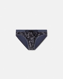 Maillots De Bain | Versace Slip De Bain Barocco