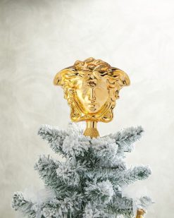 Deco | Versace Decoration Pour Sommet De Sapin La Medusa