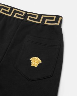 Vetements | Versace Short De Bain Kids A Bordure Greca