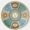 Assiettes | Versace Assiette De Presentation Barocco Mosaic 33 Cm