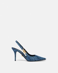 Medusa '95 | Versace Medusa '95 Barocco Slingbacks 85 Mm