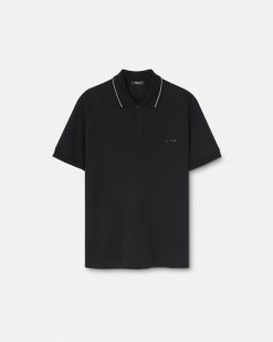 T-Shirts Et Polos | Versace Polo Versace Nautical Logo