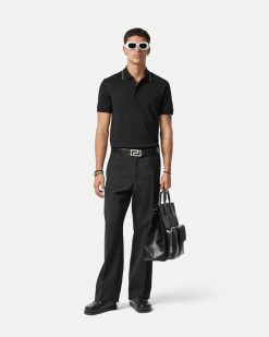 T-Shirts Et Polos | Versace Polo Versace Nautical Logo