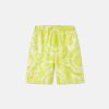 Pantalons Et Shorts | Versace Short En Soie Barocco