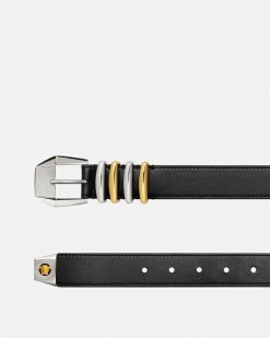 Ceintures | Versace Ceinture Medusa Heritage En Cuir 3 Cm