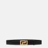 Ceintures | Versace Ceinture Greca En Cuir