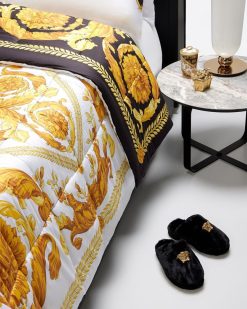 Couvertures Et Couettes | Versace Couette Reversible Foulard Barocco