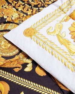 Couvertures Et Couettes | Versace Couette Reversible Foulard Barocco