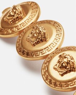 Pinces A Cheveux Et Broches | Versace Barrette A Droite Tribute Medusa