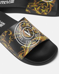 Chaussures | Versace Claquettes Watercolour Couture