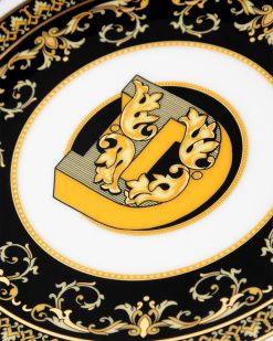 Assiettes | Versace Assiette D Virtus Alphabet 17 Cm