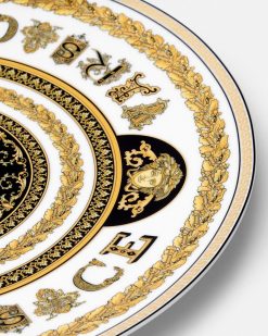 Collection Alphabet | Versace Assiette X Virtus Alphabet 33 Cm