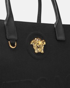 La Medusa | Versace Grand Fourre-Tout En Toile La Medusa