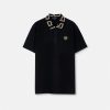 T-Shirts Et Polos | Versace Polo A Manches Courtes Greca