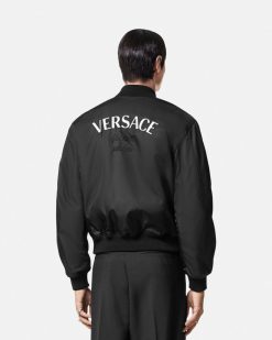 Vestes Et Manteaux | Versace Bomber Avec Logo