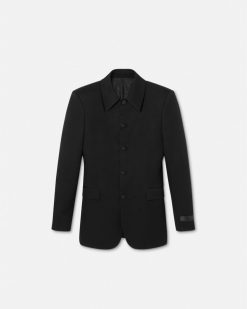 Blazers Et Costumes | Versace Veste A Boutonnage Droit