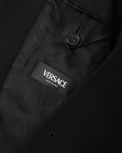 Blazers Et Costumes | Versace Veste A Boutonnage Droit