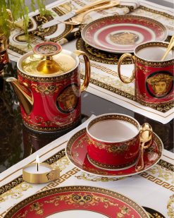 Cafe Et The | Versace Theiere Medusa Red