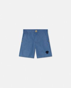 Vetements | Versace Short En Chambray Medusa Baby