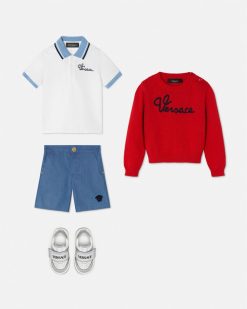 Vetements | Versace Short En Chambray Medusa Baby