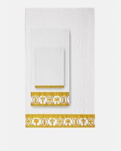 Linge De Bain | Versace Lot De 5 Serviettes I Baroque