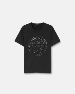 T-Shirts Et Pulls | Versace T-Shirt Ornemente Medusa