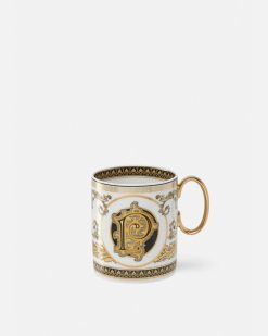 Cafe Et The | Versace Mug P Virtus Alphabet