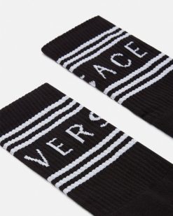 Chaussettes | Versace Chaussettes A Logo 90S Vintage