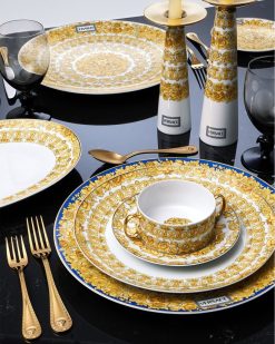 Assiettes | Versace Assiette Medusa Rhapsody 28 Cm