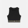 Soutiens-Gorge Et Slips | Versace Haut Court A Bordure Greca