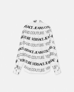 Vetements | Versace Chemise A Logo Ondoyant