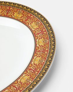 Assiettes | Versace Plat De Service Medusa 34 Cm