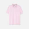 T-Shirts Et Polos | Versace Polo Versace Milano Stamp