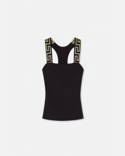 Activewear | Versace Debardeur De Sport A Bordure Greca