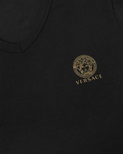 Loungewear Et Pyjamas | Versace Maillot De Corps Medusa