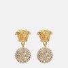 Boucles D'Oreilles | Versace Boucles D'Oreilles Medusa Sphere A Cristaux