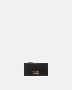 Accessoires | Versace Porte-Cartes Zippe A Logo