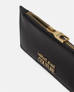 Accessoires | Versace Porte-Cartes Zippe A Logo