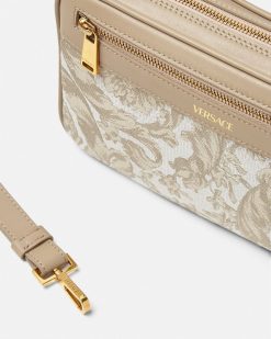 Athena | Versace Pochette En Jacquard Barocco