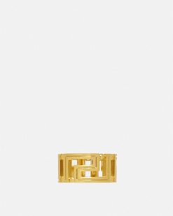 Bagues | Versace Bague Greca